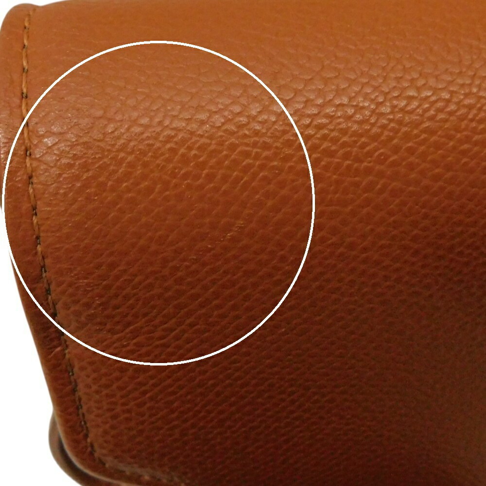 Yves Saint Laurent Brown Shoulder Bag Lock Classic - Picture 7 of 7